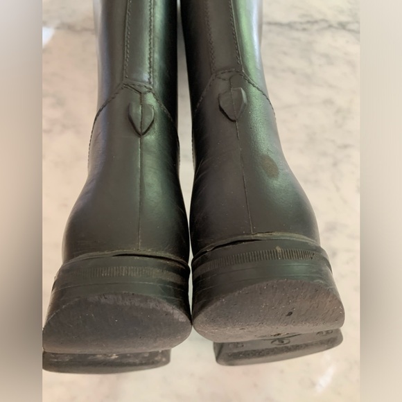 Dafna black riding boots size 6 - Picture 5 of 8